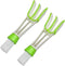 Multifunction Cleaning Brush for Car Air Vent, 2 Microfiber Sleeves for Keyboard, Window, Blinds Cleaner