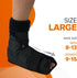 Hot/Cold Gel Wrap for Foot & Ankle Pain Relief - Compression Ankle Ice Pack Wrap, Large