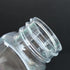 5 Pcs 80ml Empty Plastic Pill Bottles, Clear Pill Dispenser Containers for Solid Powder and Liquid Sample Storage