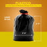 Plastico Large Trash Bags, 30 Gallon, Black, 28 Garbage Bags, Extra Strong, Easy Drawstrings, Odor Guard Control,