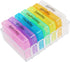 7 Day Travel Medicine Kit Organizer, Portable Case for Weekly Medicine Storage, Travel Container for Desktop