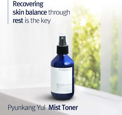 Pyunkang Yul Facial Mist Toner, 3.4 Fl. Oz, Korean Spray for Oily and Combination Skin, Zero-Irritation