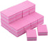 YIMART 20 Pcs Double-sided Mini Nail Buffer Block, Colorful Sponge Nail Polish Strips for Manicure
