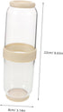 Set 2 of Reusable Portable Mouthwash Holders - Ideal for Travel and Home