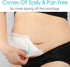POSTOP MEDICAL WEAR 10 4x14 Inch Tummy Pcs Waterproof C-Section Adhesive Island Dressing Extra Long | Tuck Incision