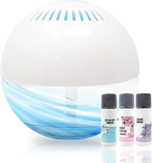 U.S. JACLEAN Daiwa Felicity Aroma Globe Air & Room Revitalizer - White Noise Aromatizer