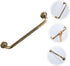 TEHAUX Copper Bathroom Safety Grab Bar with Non-Skid Handle for Toilet and Shower Use Multi-Functional Armrest