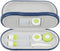 SteelFever 2 in 1 Double Sided Portable Glasses Case, Travel Contact Lens Case in Blue