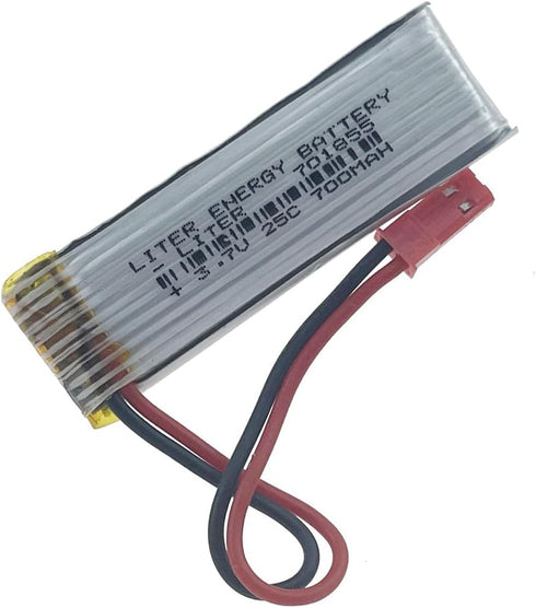 3.7V 700mAh 701855 Lithium Battery with JST Connector for High Magnification 25C Drone U815A U818A Air Vehicle