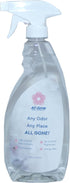 Any Odor, Any Place, ALL GONE! Eco-friendly, allergy-free, safe for kids and pets, no artificial fragrances