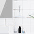Shower Squeegee for Bathroom Tile, Glass Shower Doors, Mirror – Silent Streak-Free Window Cleaner with Non-Slip Handle