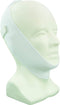 Carex Chin Strap for CPAP Users, Anti Snore Chin Strap, White, 1 Count