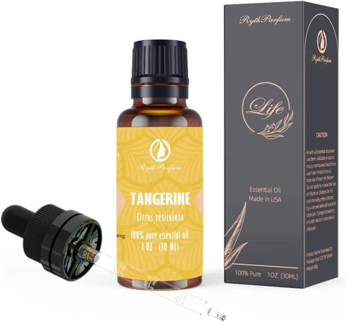 Rythparfum Premium Tangerine Essential Oil 30ML - 100% Pure for Diffuser, Aromatherapy, Skin Care, Candle Making