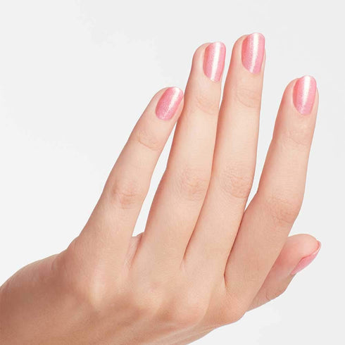 OPI Nail Lacquer Nail Polish | Sheer Light Nude Pink Shimmer | Vegan, Fast Drying, Chip Resistant, Streak Free