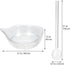 Zerodeko Face Mask Mixing Bowl Set, DIY Facemask Mixing Tool Kit with Spoon for Ladies and Girls