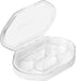HENOROFEAR Day Weekly Pill Organizer,7 Compartments Travel Pill Dispenser,Small Pill Box for Pocket
