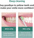 OUGEER Toothbrush,4 Modes,3 4 Heads,IPX7,Smart Sonic Electric Toothbrush for Adults,Rechargeable Electric Power Working