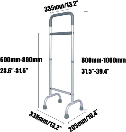 kaileyouxiangongsi 9 Around2.4lbs Stand Assist for Chair & Couch, Kinds Height Adjustable Mobility Aid for Seniors