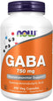 Now GABA 750 mg, 200 Veg Capsules