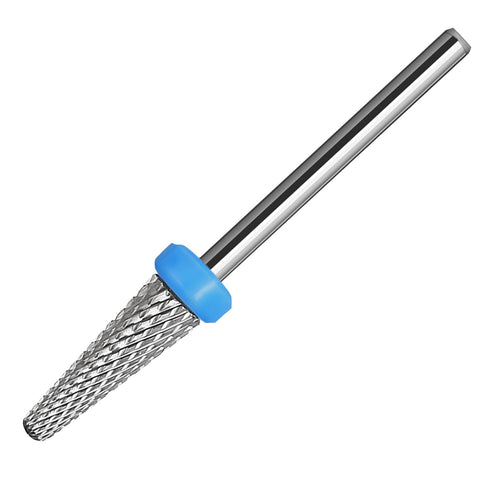 Tungsten Carbide Nail Drill Bits, 3/32'' Efile Electric Cuticle Bits, Two Way Manicure Polishing Art Remove Acrylic