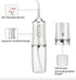Dental Flosser Water Jet Oral Irrigator, Portable Rechargeable, Multiple Pressure Modes for Teeth and Braces