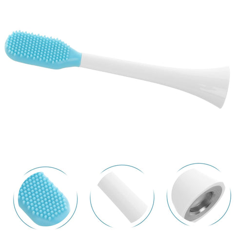 MERRYHAPY Electric Toothbrush Replacement Soft Bristles for Gentle Cleaning Compatible and Other Models for Family Use