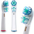 Pack 20 Double Clean Brush Heads, Compatible with Braun Oral-B Dual Clean Electric Toothbrush