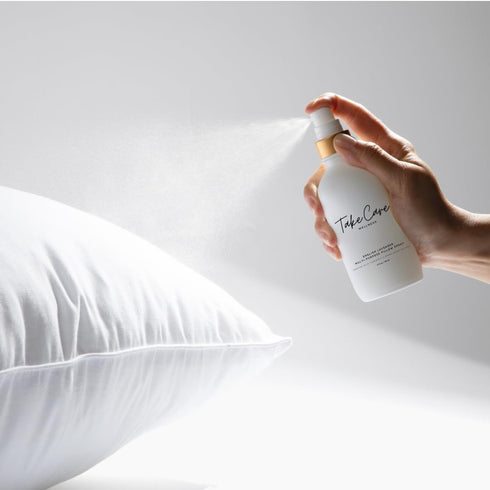 Multi-Purpose Lavender Pillow Spray - Therapeutic Grade Essential Oils - Calming - Freshens Curtains & Upholstery