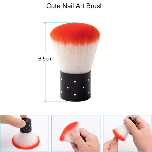 Portable Professional Nail Drill, Electric Nail File 20000RPM Manicure Machine Set with Bits and Brush for Acrylic Gel