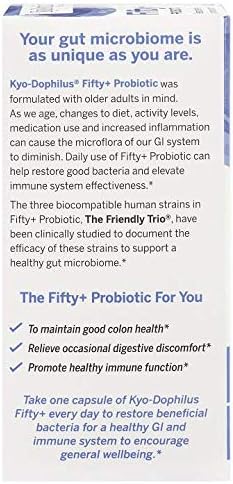 Fifty Plus Probiotic, 30 Count, 6 Billion CFU