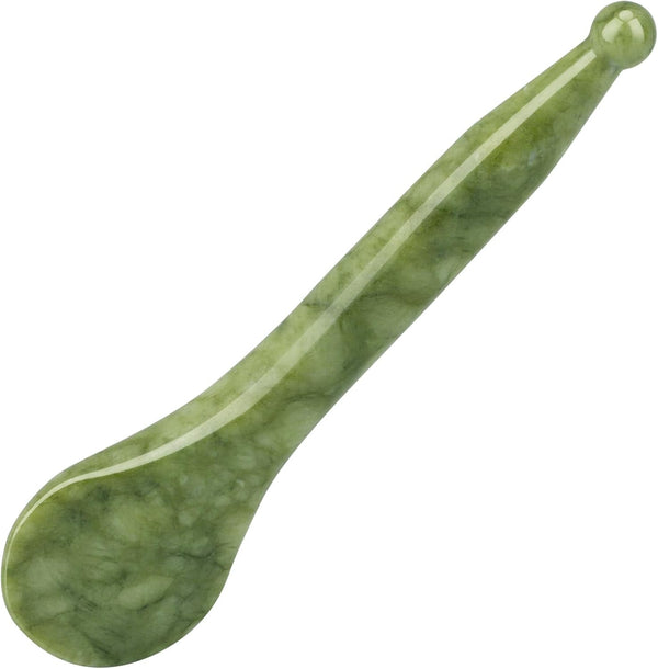 ideayard Acupressure Pen, Jade Gua Sha Scraping Massage Tools, Acupuncture Pen for