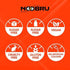 Noobru Shield with Vitamin C Powder and Ginger - Immune System Booster for Perfect Health, Vitamins Blend for Your