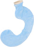 Light Blue U-Shaped Hot Water Bottle for Pain Relief