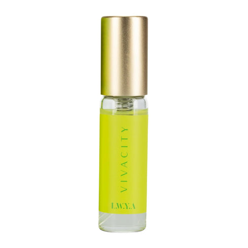 Vivacity Perfume for Women, 0.1 oz EDP Spray, Citrus, Herbal Fragrance with Italian Bergamot, Violet, Green Tea