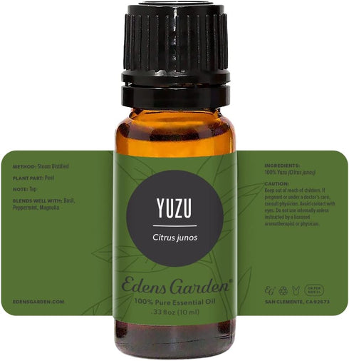 Edens Garden Yuzu Essential Oil - 100% Pure Premium Grade, Natural, Therapeutic, Kid Safe 10 ml (.33 fl oz)