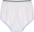 Mufeng Adults Waterproof Sticker Diaper Cover Plastic Briefs Incision Protector for Bathing