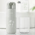 Travel Toothbrush Cup, Portable Travel Cases, 2 x 45 ml Pump Bottle Soap Dispenser, Mirror, Comb for Business Camping