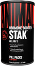 Animal Stak Complete Natural Hormone Booster Supplement, 1 Month Cycle, with Tribulus and Estrogen Blockers