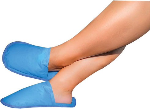 Rapid Relief Hot and Cold Therapy Slippers for Swollen and Painful Feet - Fast and Effective Relief for pain associated