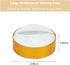Reading Magnifier Loupe 4X Crystal Dome, Portable Optical Half Ball Lens for Books and Maps