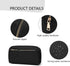 Large Capacity Waterproof Cosmetic Bag, Portable Toiletry Bag for Women, Travel Organizer with Adjustable Dividers