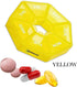 QUANTUM LEAP 1 Count (Pack 1) Weekly Pill Organizer (Yellow)