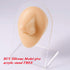 Soft Silicone Flexible Model Body Part Displays for Acupuncture, Human Model Simulation for Jewelry Display (Nose)