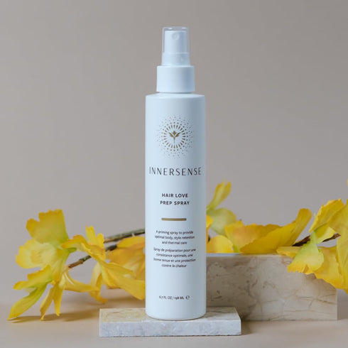 INNERSENSE Organic Beauty - Natural Hair Love Prep Spray for Body, Style Retention + Thermal Care | 6 fl oz | 198 ml