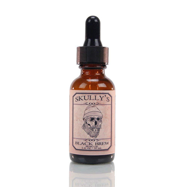 Skully's Beard Oil 1 fl. oz. | Black Brew Coffee Scented | Argan & Jojoba Oil for Beard and Skin Care