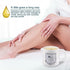 MELONY Soy Massage Oil Candle | Blue & Vanilla | 2.82 OZ | Intensive Skin Treatment Candle