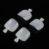 YIMART 500Pcs Fake Toenail Tips Set for Nail Art, Full Cover False Toe Nail Tips for DIY Salon Foot Manicure Sticker
