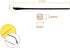 2 Pairs TR Material Eyeglasses Replacement Accessories, Ear Anti-Slip Holder, Long Temple Tips for Thin Metal Eyeglass