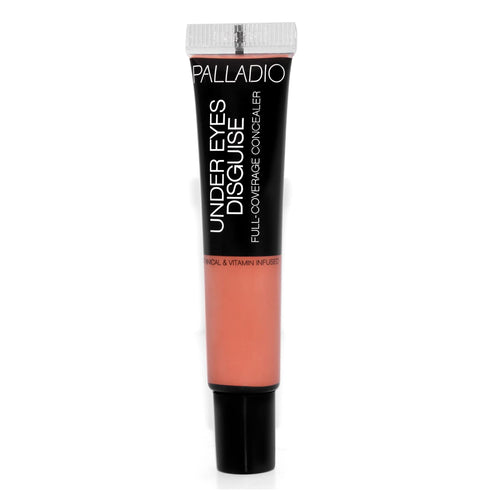 Palladio Full Coverage Concealer, Under Eyes Disguise, Peach Tea, Creamy Face and Eye Concealer