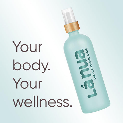 La Nua Premium Personal Water-Based Lubricant Made with Clean Effective Ingredients. Long Lasting, Toy Safe, Non Sticky